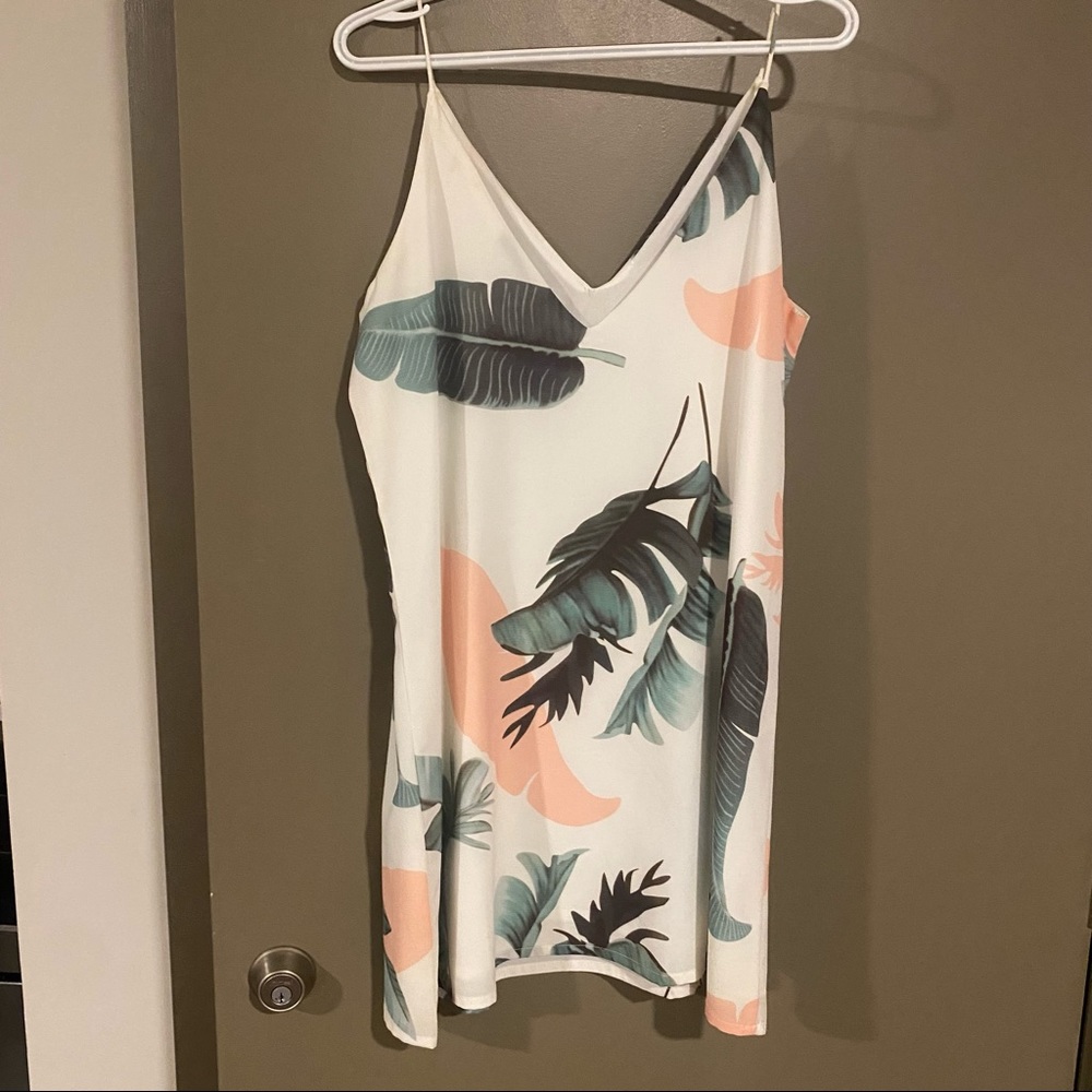 Palm leaf dress
